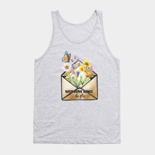 with brave wings she flies Tank Top